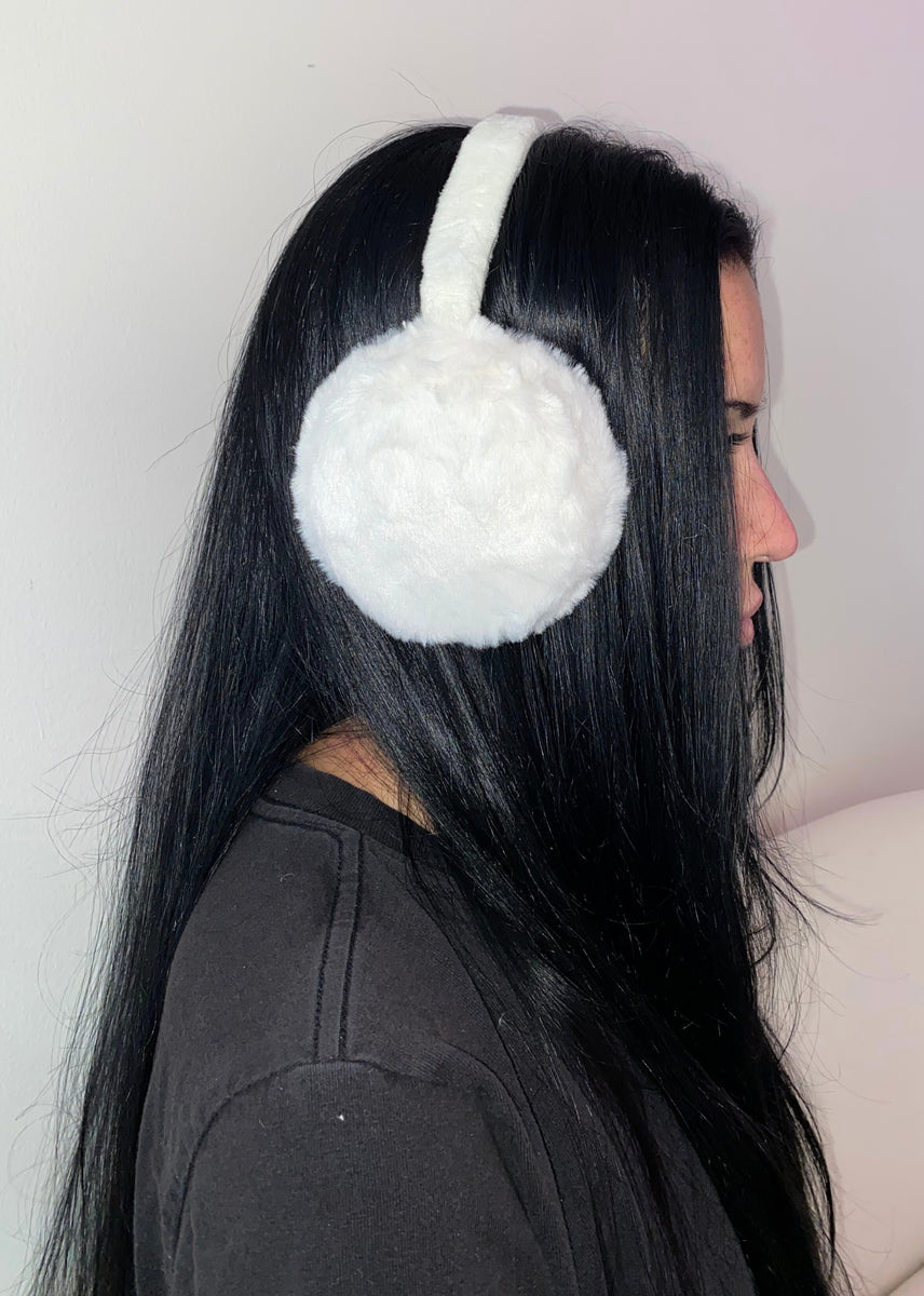 Never Too Much Ear Muffs ★ White Rock N Rags