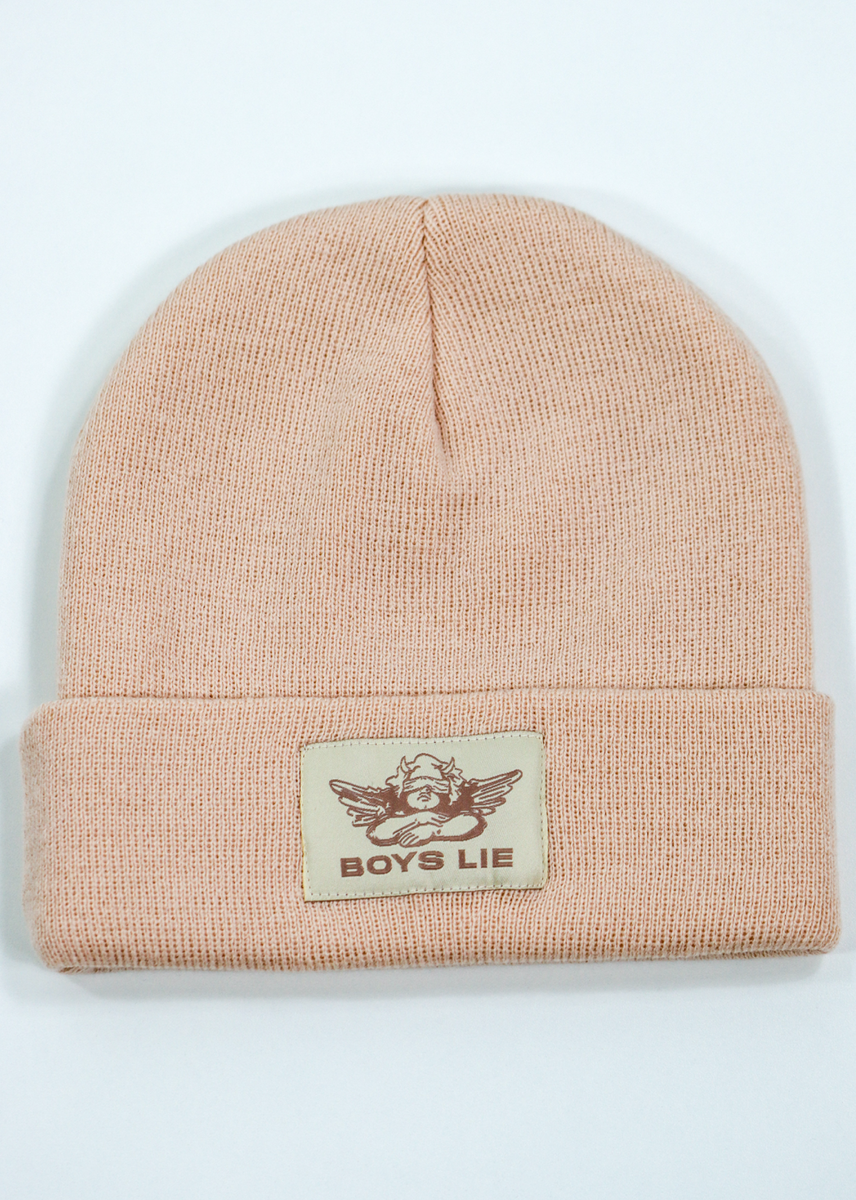Boys Lie V2 Beanie ★ Blush Rock N Rags