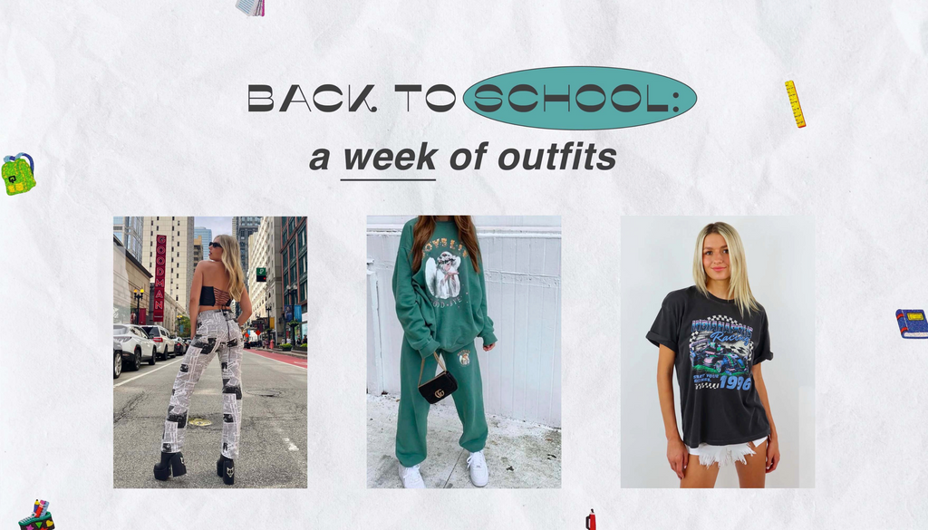 blog post fashion outfits outfit inspiration pinterest outfit ideas aesthetic back to school clothing clothes graphic tee shirts sweatshirts corset tops ripped jeans 
