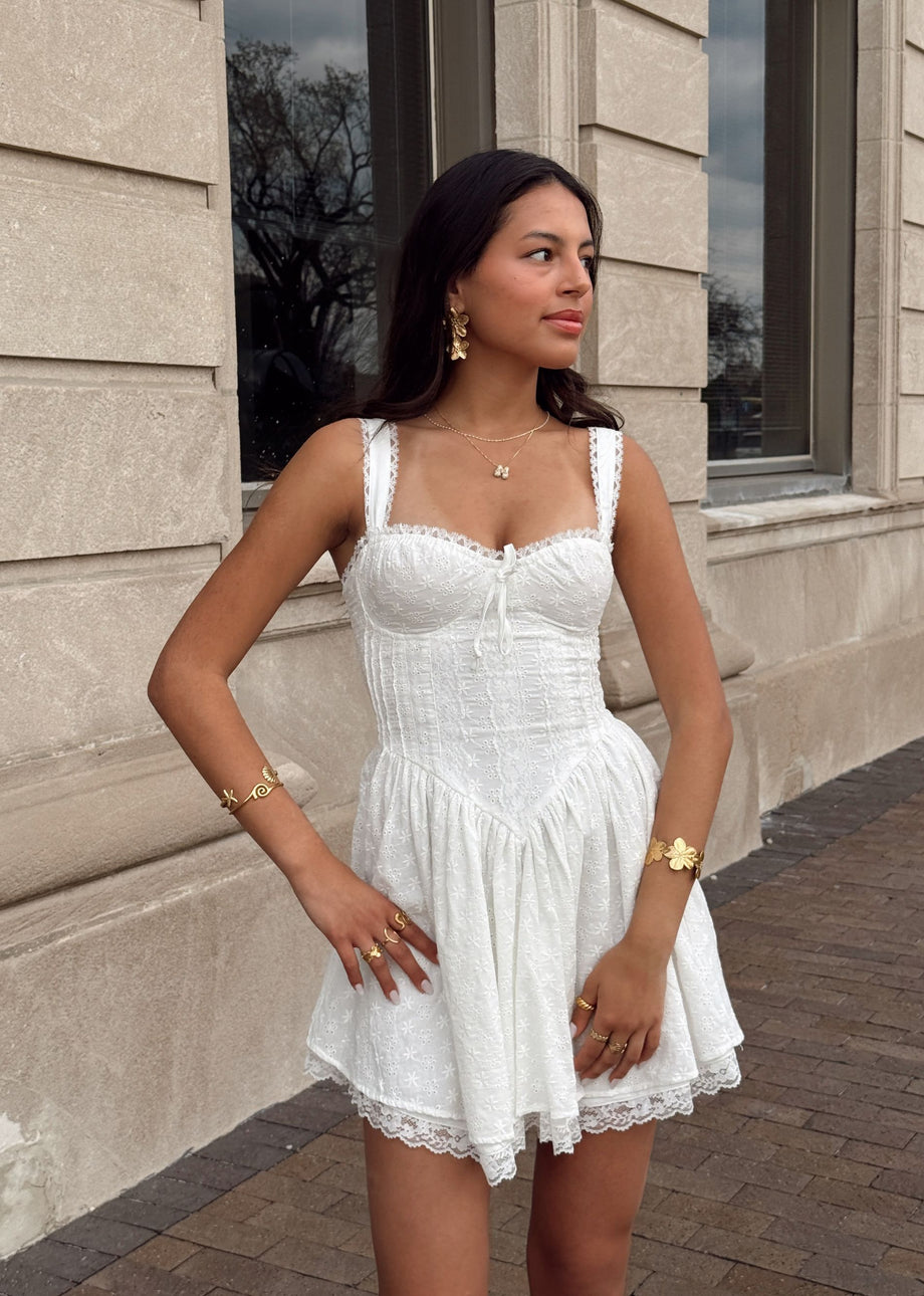 Sweet Thing Mini Dress White Rock N Rags Sweet Thing Mini Dress White Rock N Rags