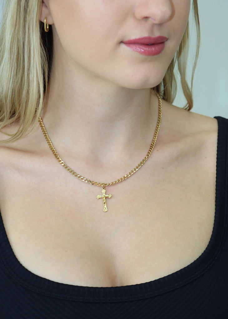 Candle Light Necklace ★ Gold
