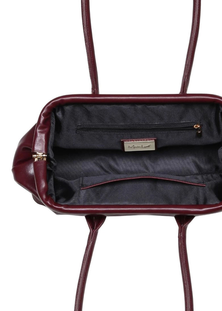 Clutch Shoulder Bag ★ Burgundy