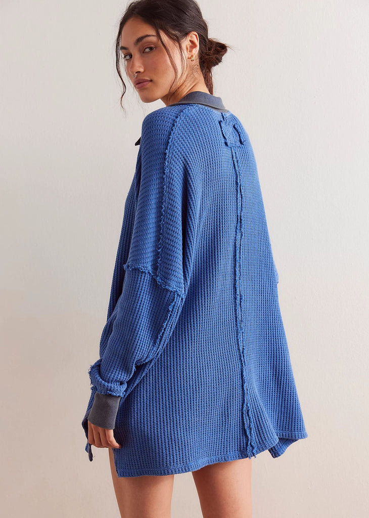 Free People Travis Polo ★ Blue