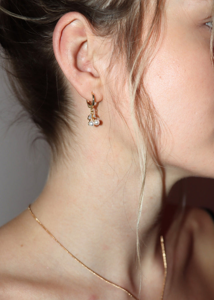 Cherry Wine Earrings ★ Gold