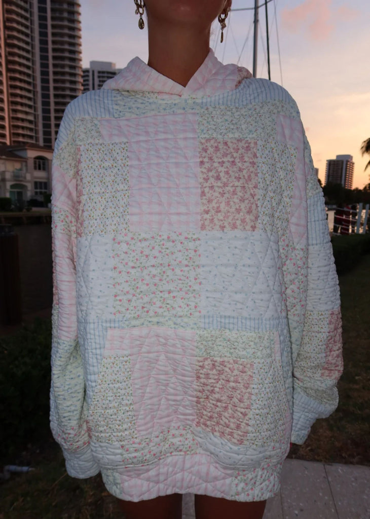 Quilted Pastel Hoodie ★ Multi