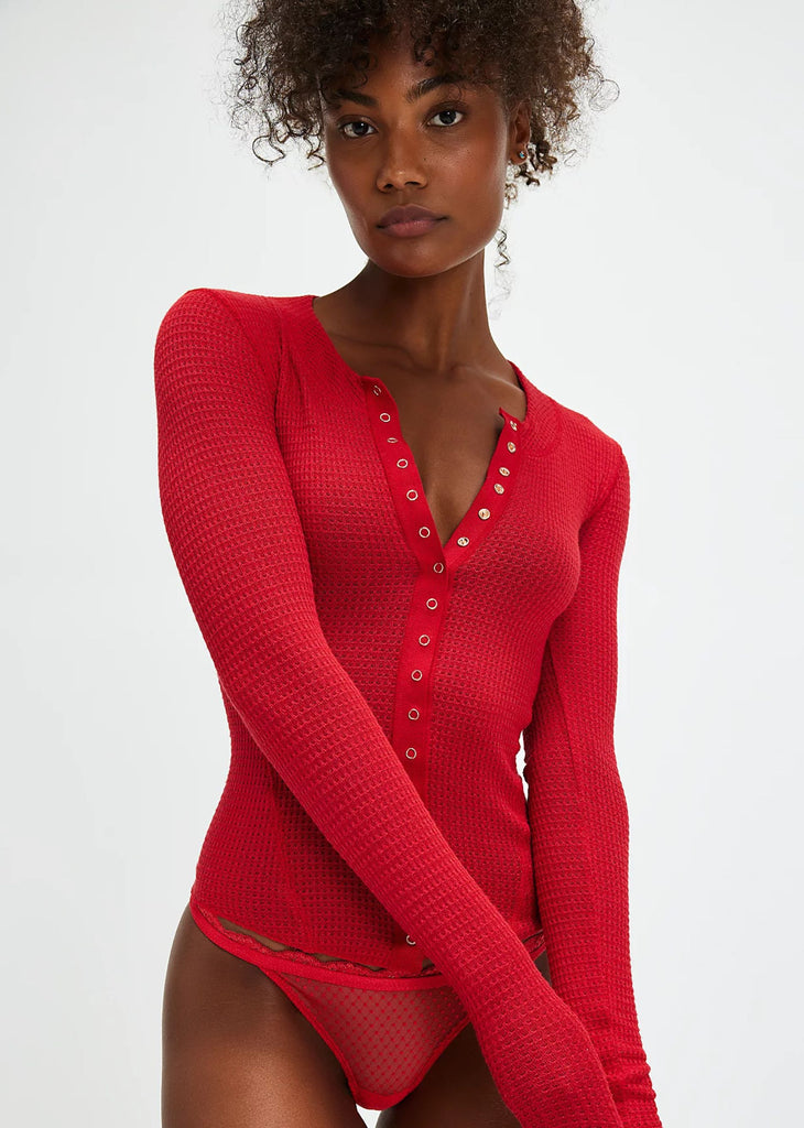 Free People Going Places Cardi ★ Red