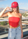 What It Is Corset Top ★ Red