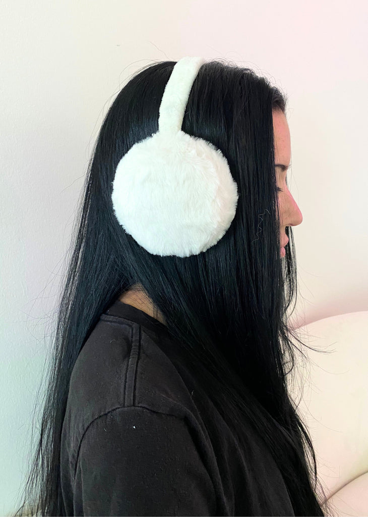 Never Too Much Ear Muffs ★ White