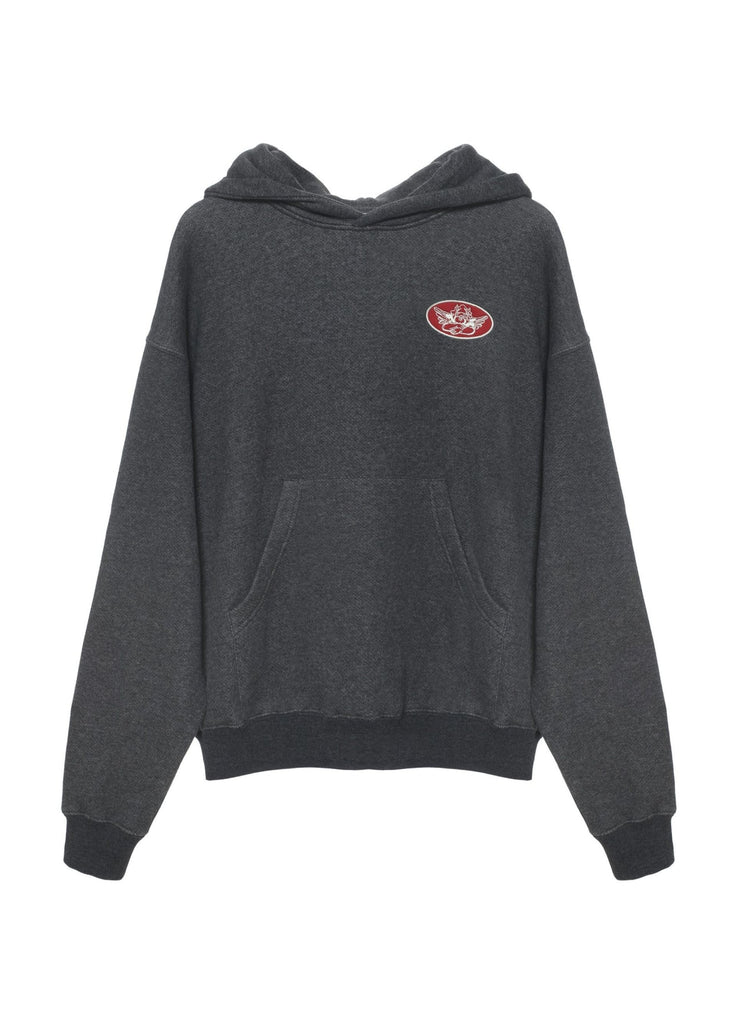Boys Lie Mon Cheri Racer Hoodie ★ Charcoal Grey