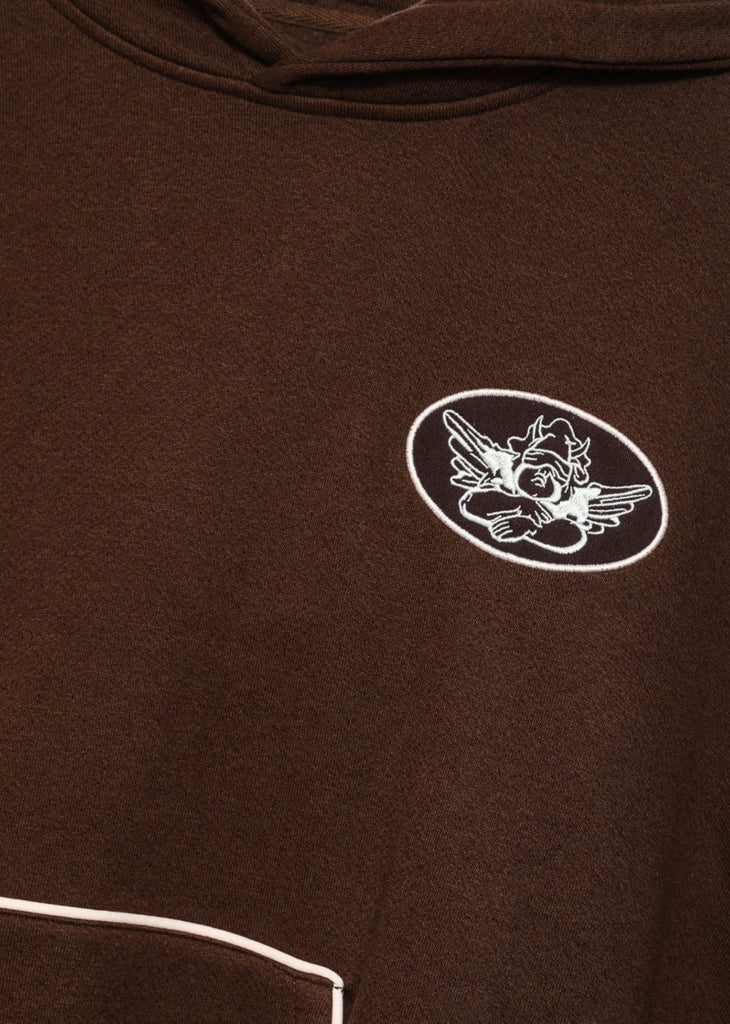 Boys Lie Lasso'd Up Racer Hoodie ★ Brown