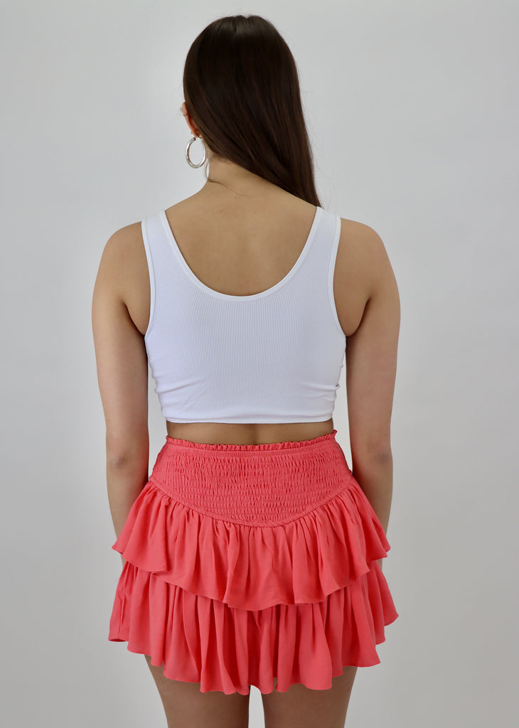 Sunshine Daydream Skirt ★ Coral
