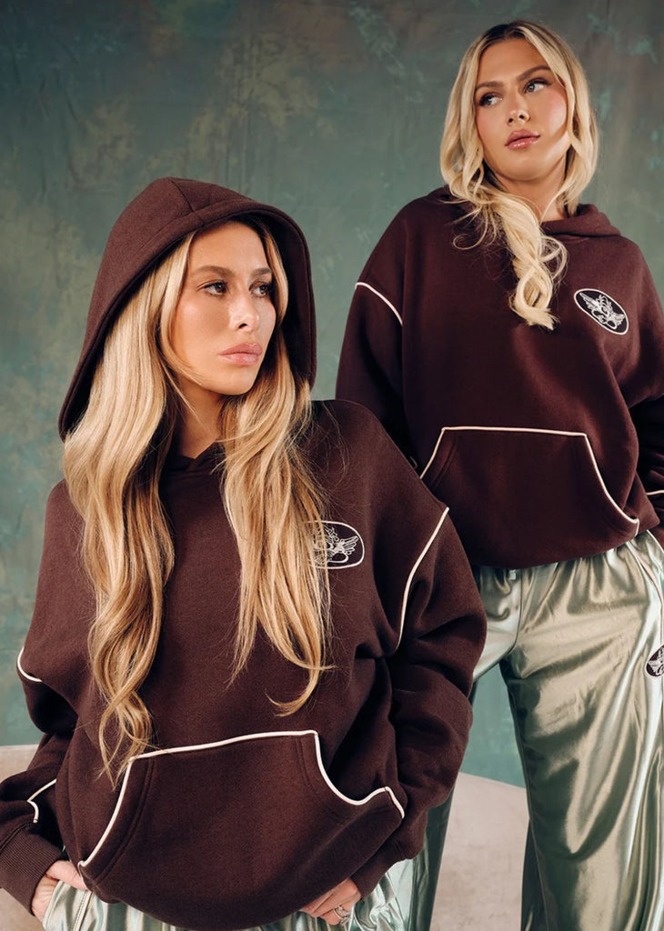 Boys Lie Lasso'd Up Racer Hoodie ★ Brown