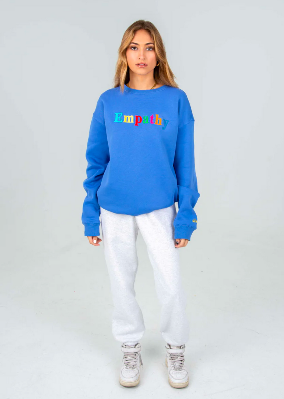 Sweatshirt Deals Blue Empathy Sweatshirt Mayfair Empathy Always