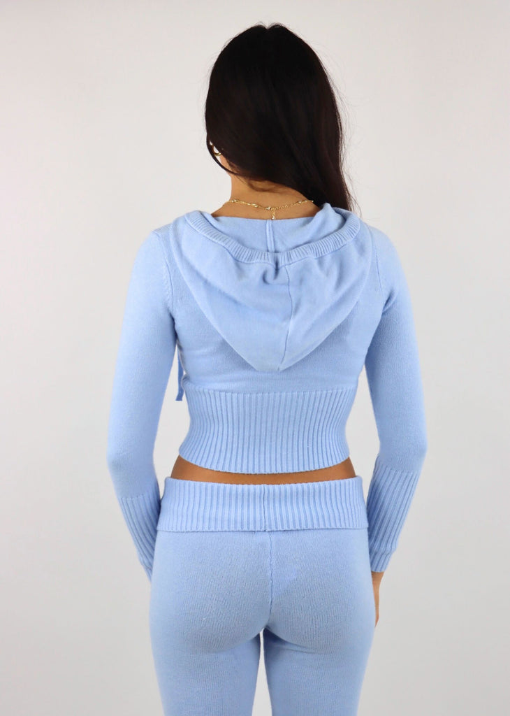 Snow On The Beach Hoodie ★ Light Blue
