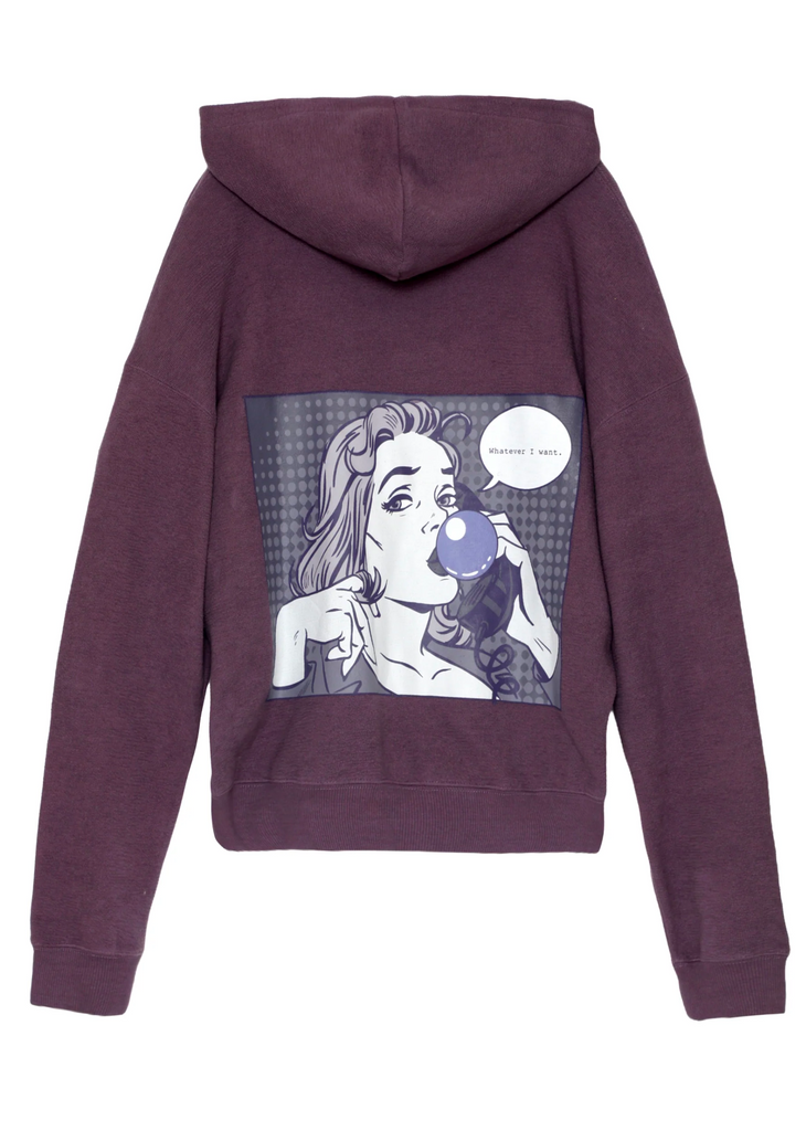 Boys Lie What Are You Going To Do Without Him Remix Hoodie ★ Purple