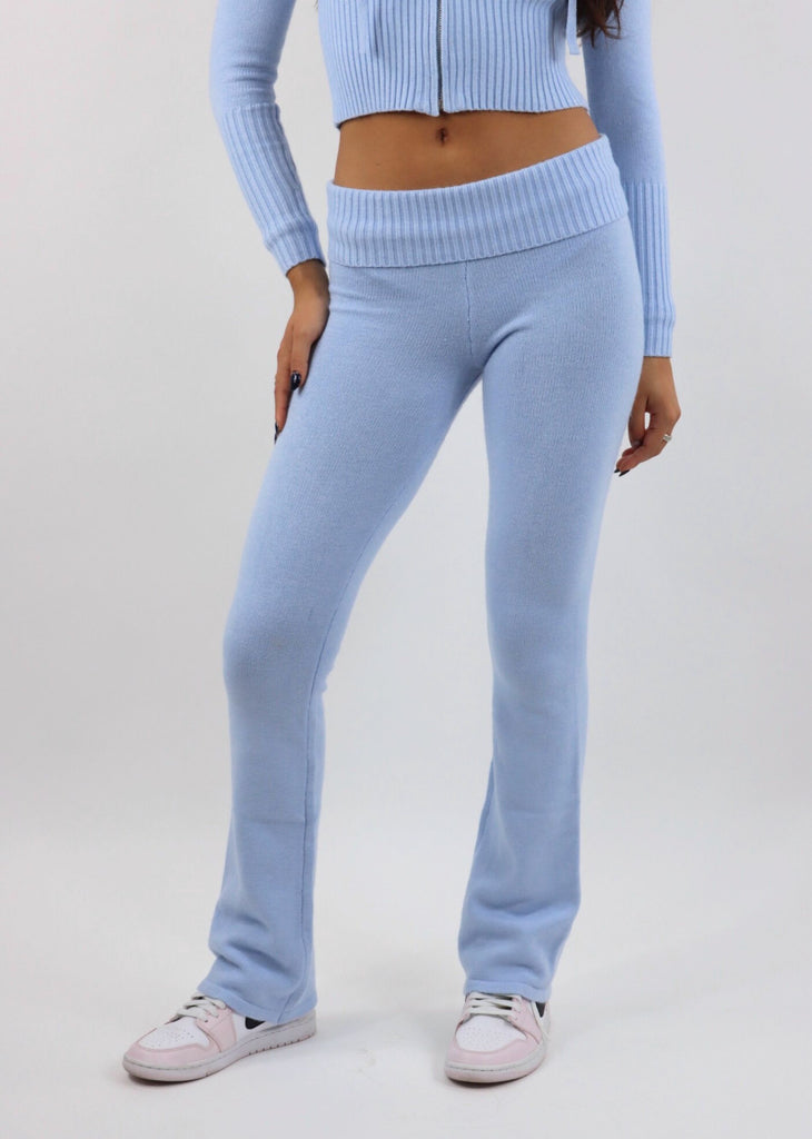 Snow On The Beach Sweater Pants ★ Light Blue