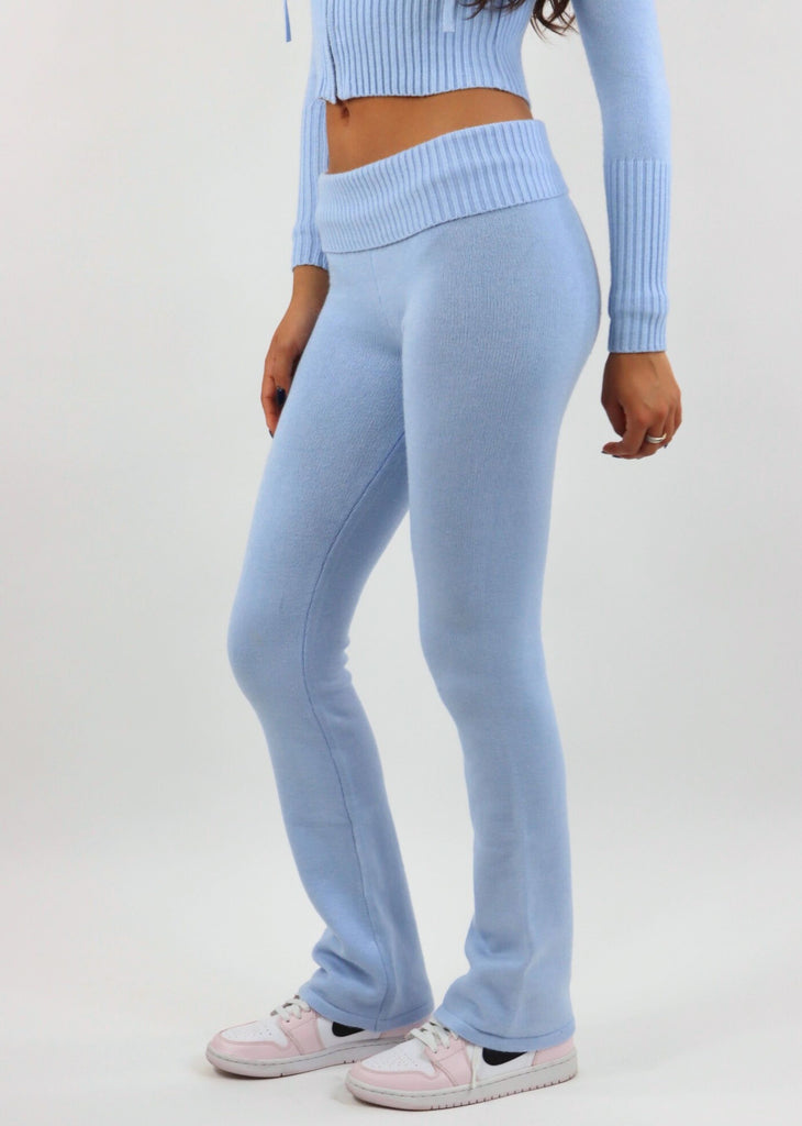 Snow On The Beach Sweater Pants ★ Light Blue