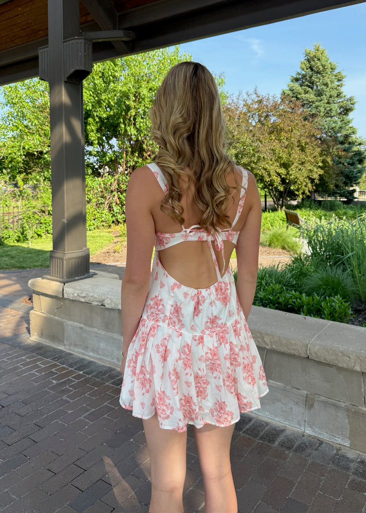 Edge of Seventeen Dress ★ Orange Floral