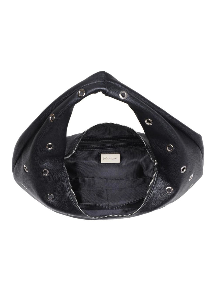 Grommet Shoulder Bag ★ Black