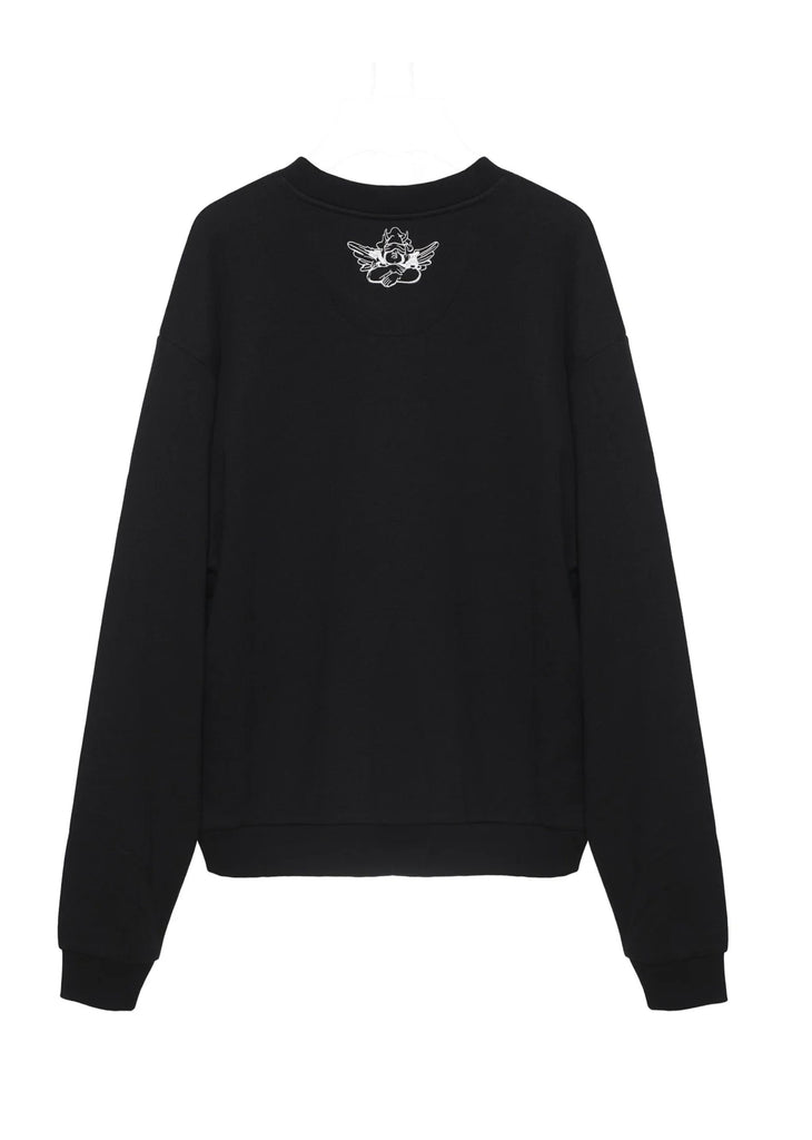 Boys Lie Caitlyn Coded Kara Crewneck ★ Black