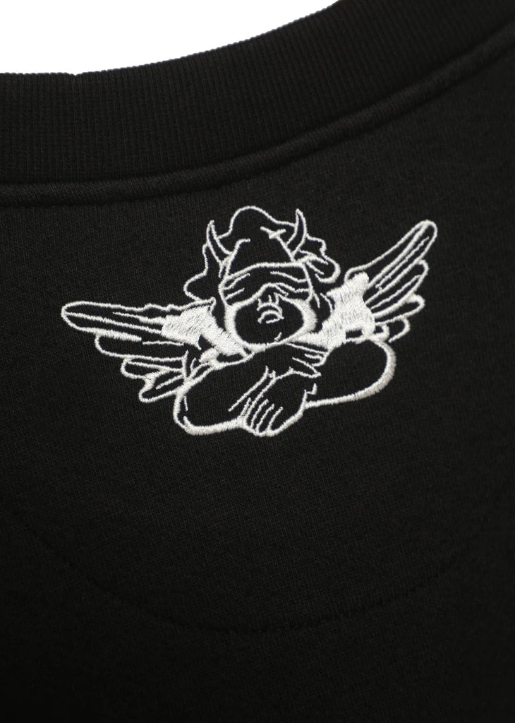 Boys Lie Caitlyn Coded Kara Crewneck ★ Black