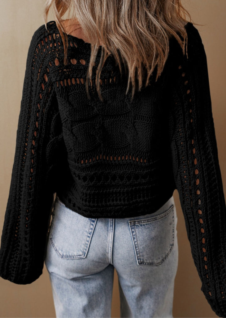 Had Some Help Sweater ★ Black