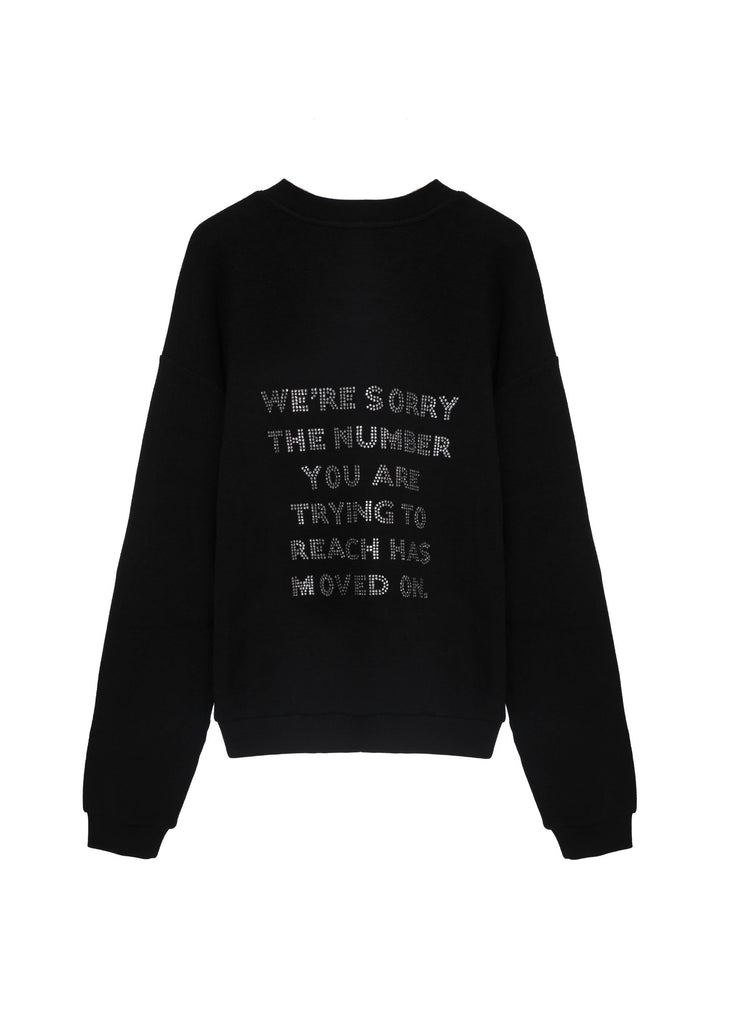 Boys Lie 1-800 Kara Remix Crewneck ★ Black