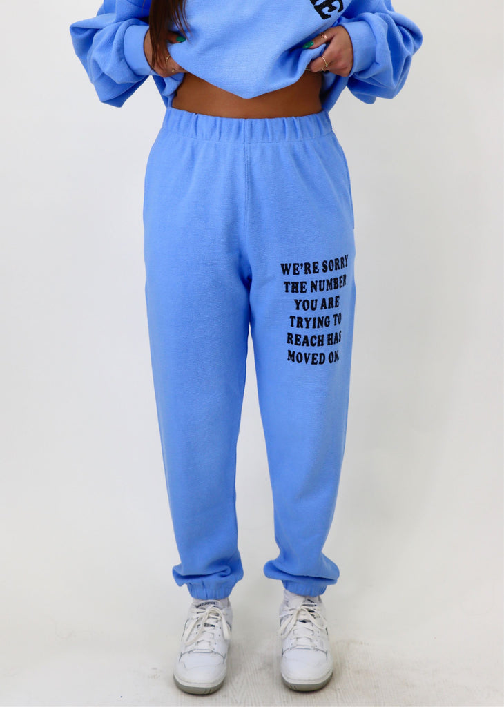 Boys Lie 1-800 Revamped Mac Slim Sweatpants ★ Blue