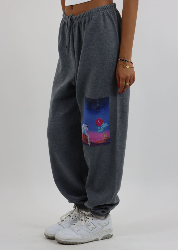 Boys Lie Desert Oasis Interlock Kimmy Sweatpants ★ Grey