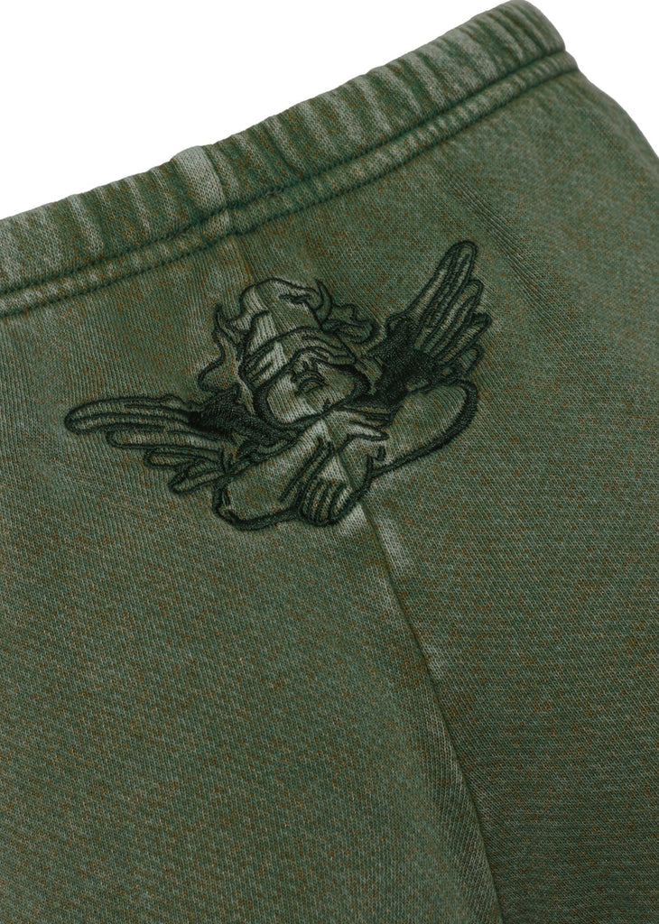 Boys Lie Just Fore You Kimmy Shorts ★ Forest Green