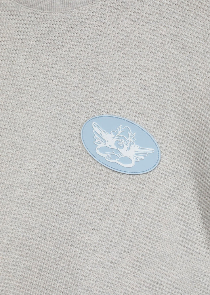 Boys Lie On The Edge V4 Kara Crewneck ★ Grey