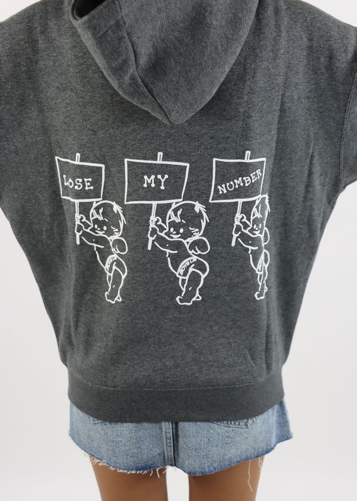 Boys Lie Read The Signs V2 Hoodie ★ Grey