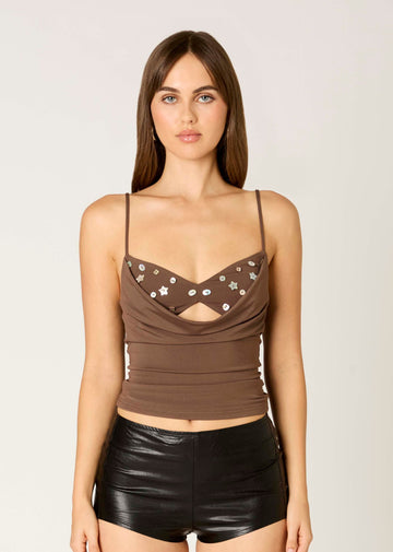 Brown Sugar Top ★ Brown - Rock N Rags