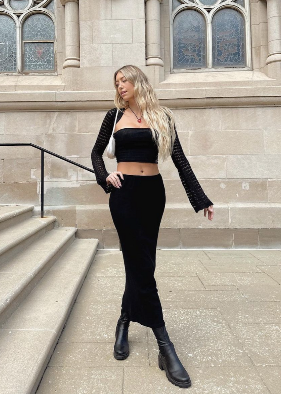 My Everything Maxi Skirt ☆ Black – Rock N Rags