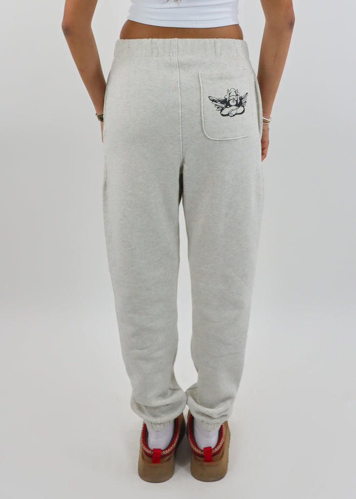 Boys Lie Hold My Phone Mac Slim Pants ★ Heather Grey