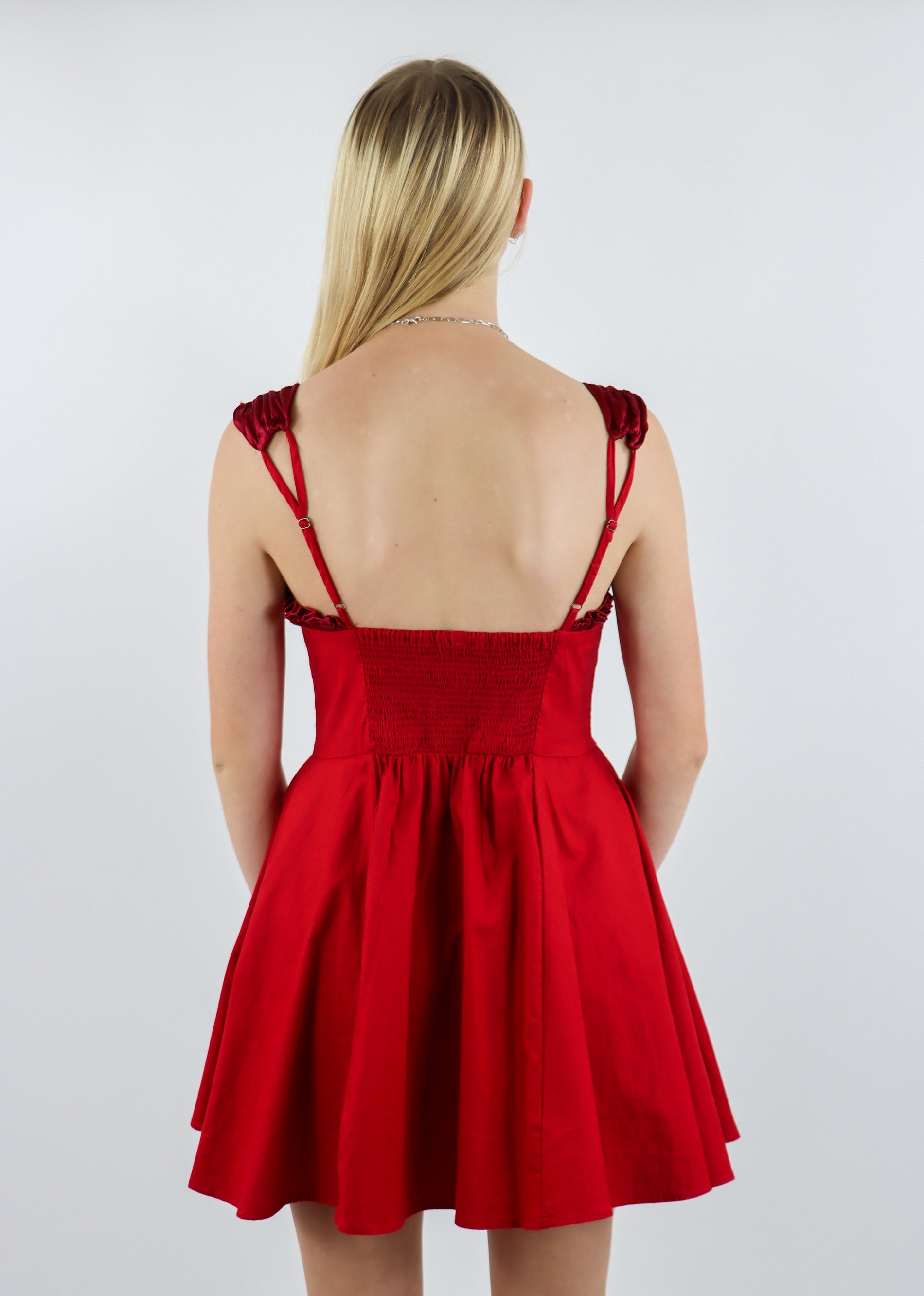Free People Midnight Magic Mini Dress Red Dahlia / S Free People Midnight Magic Mini Dress Red Dahlia / S