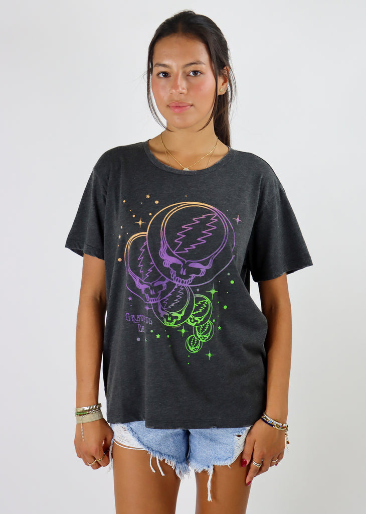 CHASER Grateful Dead Band Tee ★ Charcoal Grey