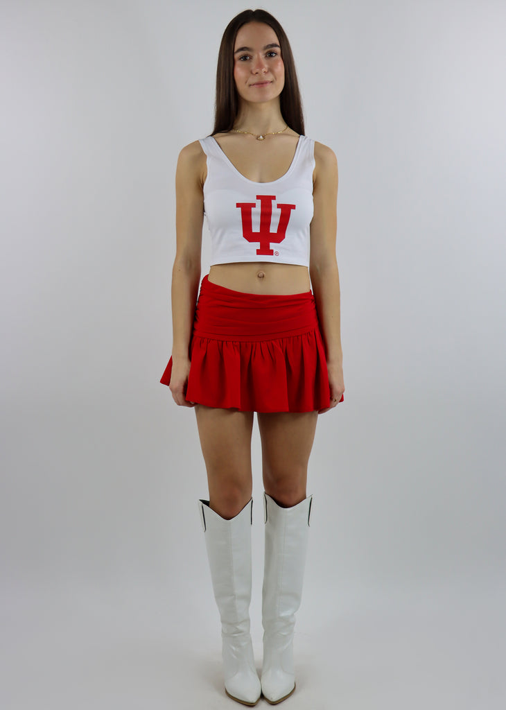 Haven't Met You Yet Mini Skirt ★ Red