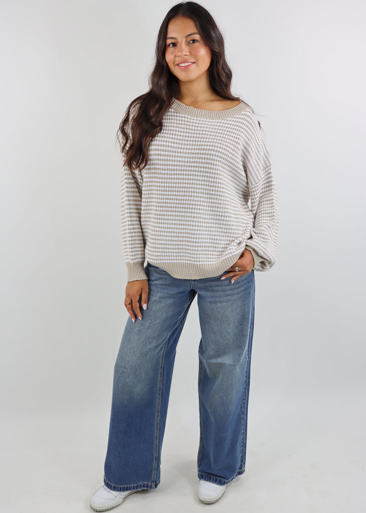 Ocean Avenue Sweater ★ Tan
