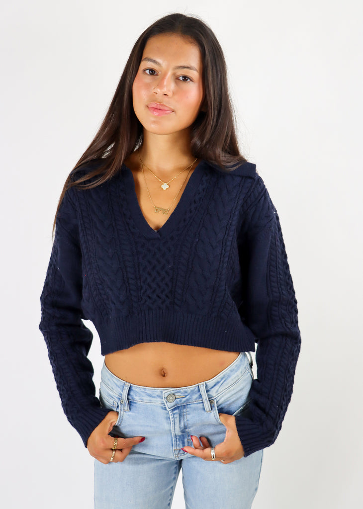 Tough Love Sweater ★ Navy