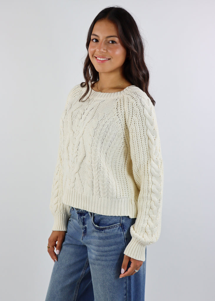 Sunday Morning Sweater ★ Ivory