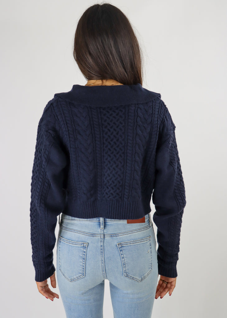 Tough Love Sweater ★ Navy