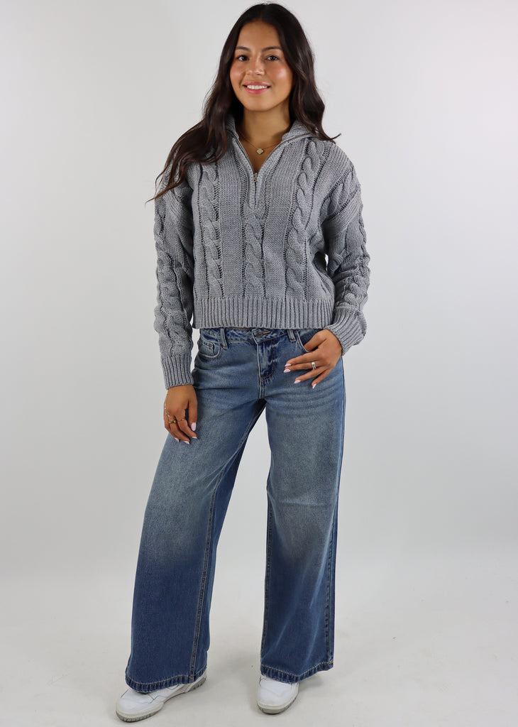 All I Wanna Do Sweater ★ Grey