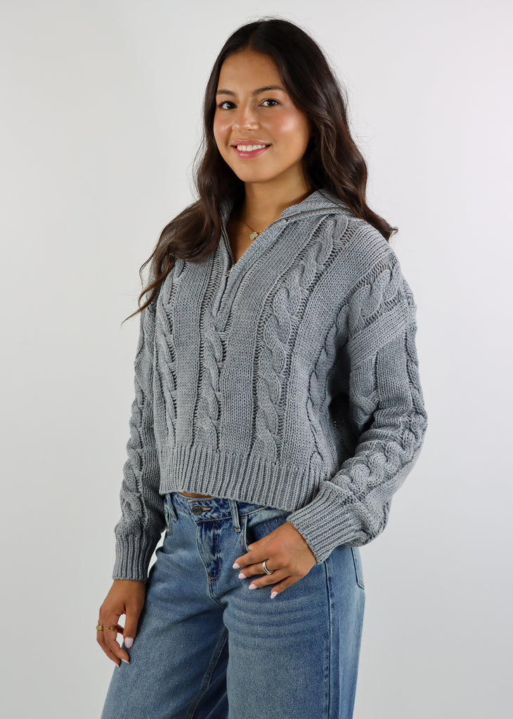 All I Wanna Do Sweater ★ Grey