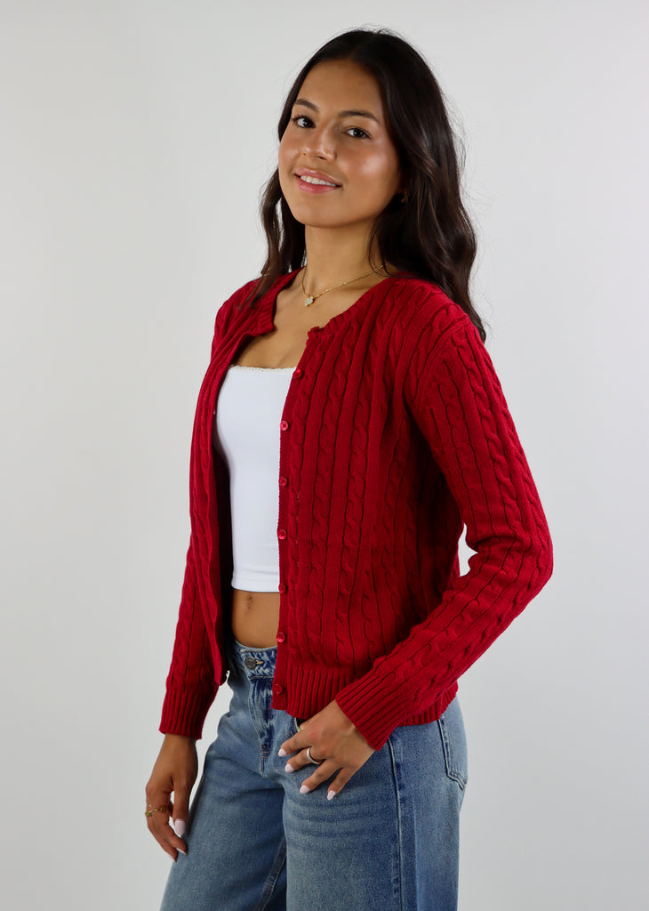 Changing Cardigan ★ Red