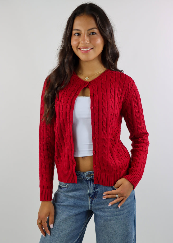 Changing Cardigan ★ Red