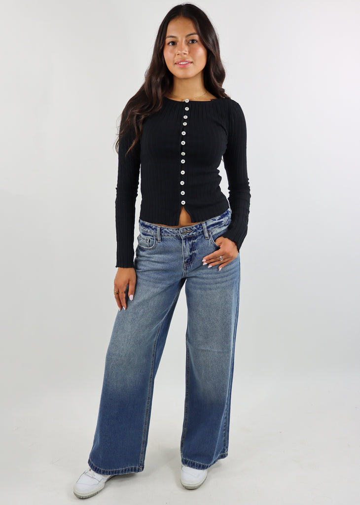 Free People Tilly Long Sleeve  ★ Black