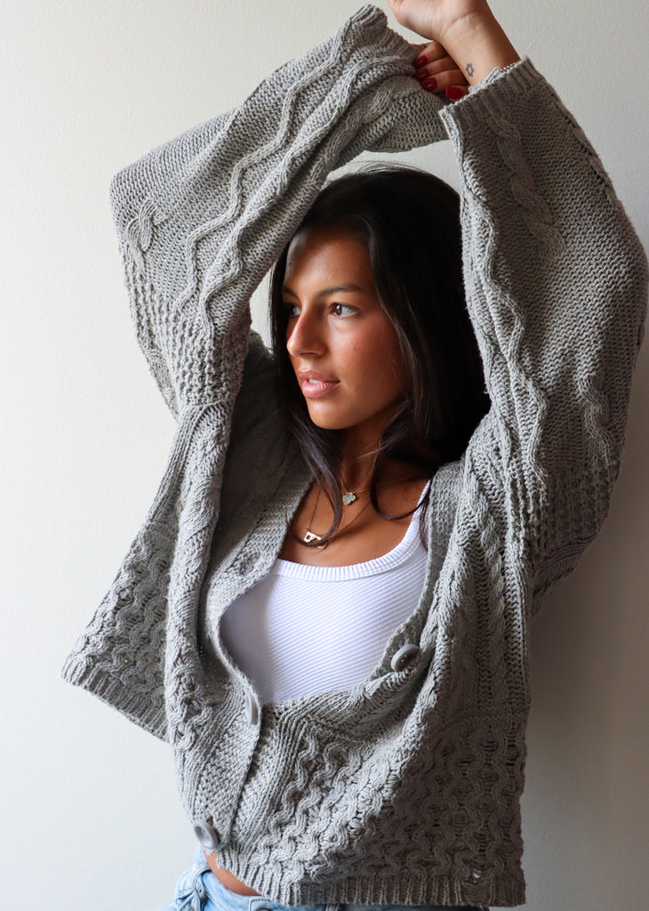 East Coast Cardigan ★ Grey