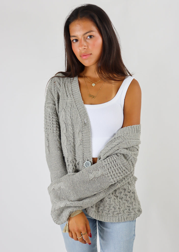 East Coast Cardigan ★ Grey