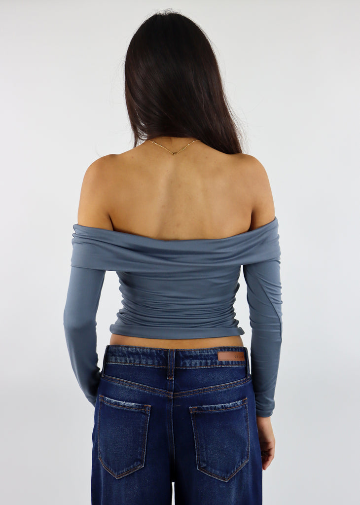 Ticket To Ride Top ★ Charcoal Grey